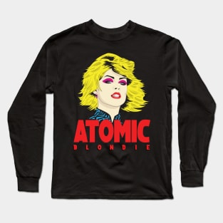 ATOMIC by Blondie fan art Long Sleeve T-Shirt